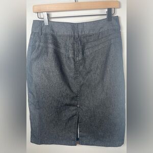 Hennes Black Jean Skirt‎ Size 10 Or Eur 40.